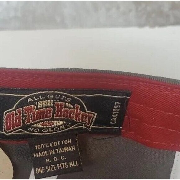 Vintage Phoenix Coyotes Hat NHL Gray strapback dad hat cap NOS Old Time Hockey - Picture 10 of 11